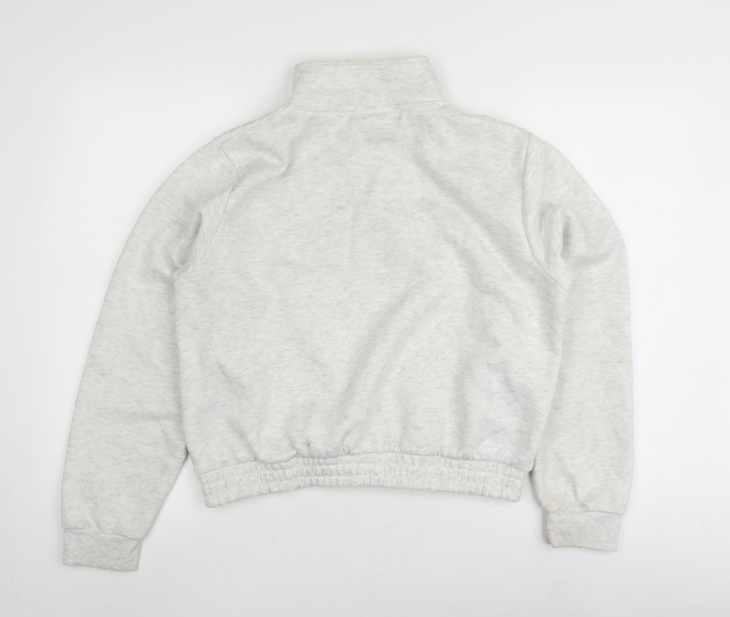 Slazenger Women's Ivory 1/4 Zip Sweatshirt - Size 14