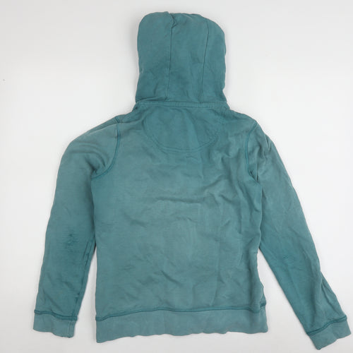 Mandala Women's Blue Full Zip Hoodie Size 8