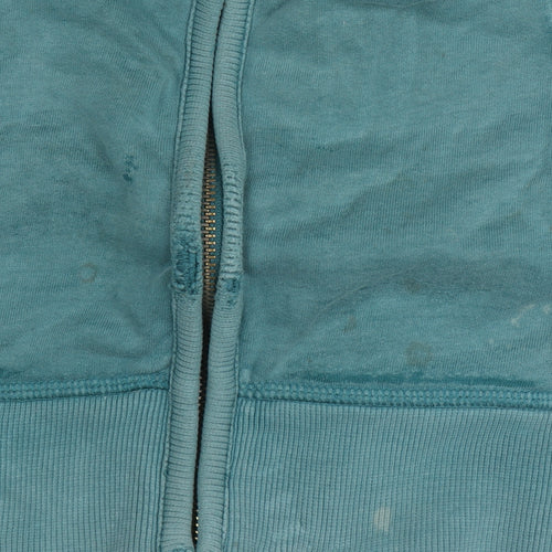 Mandala Women's Blue Full Zip Hoodie Size 8