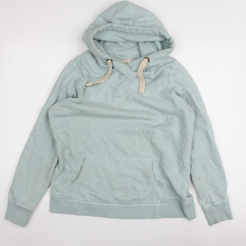 Fat Face Women's Green Pullover Hoodie Size 12