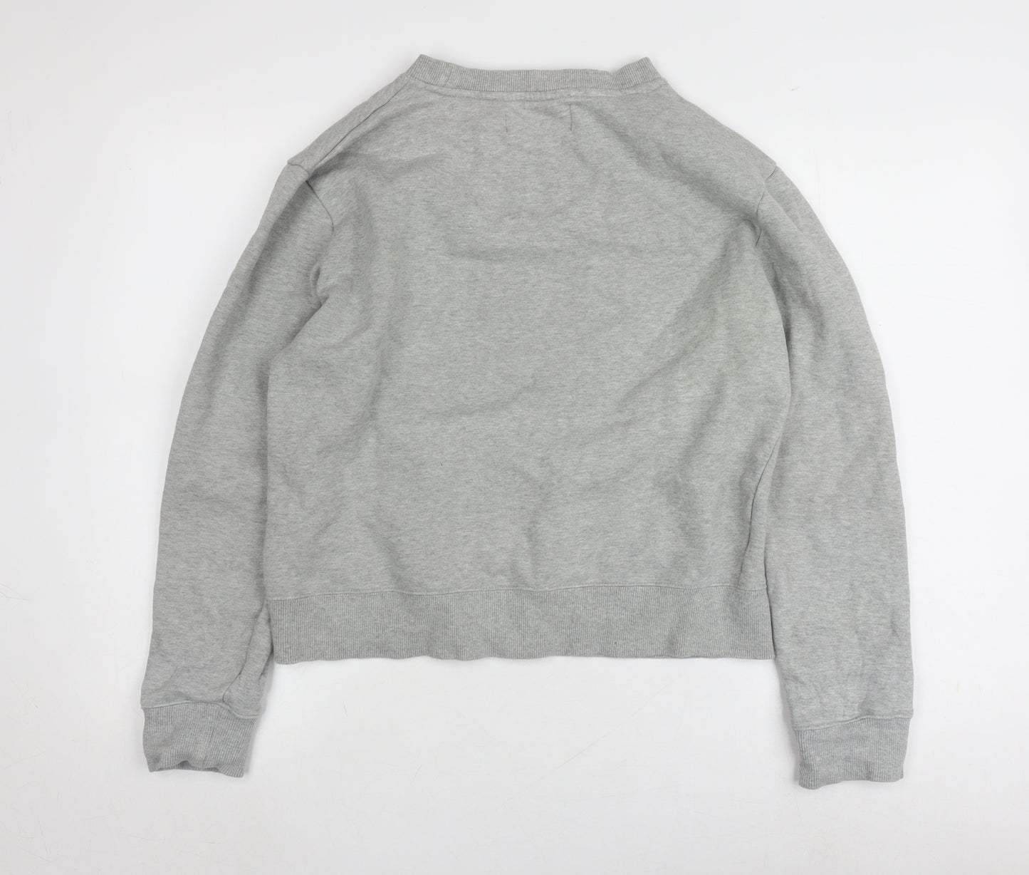 Fila Men's Grey Logo Sweatshirt Size L