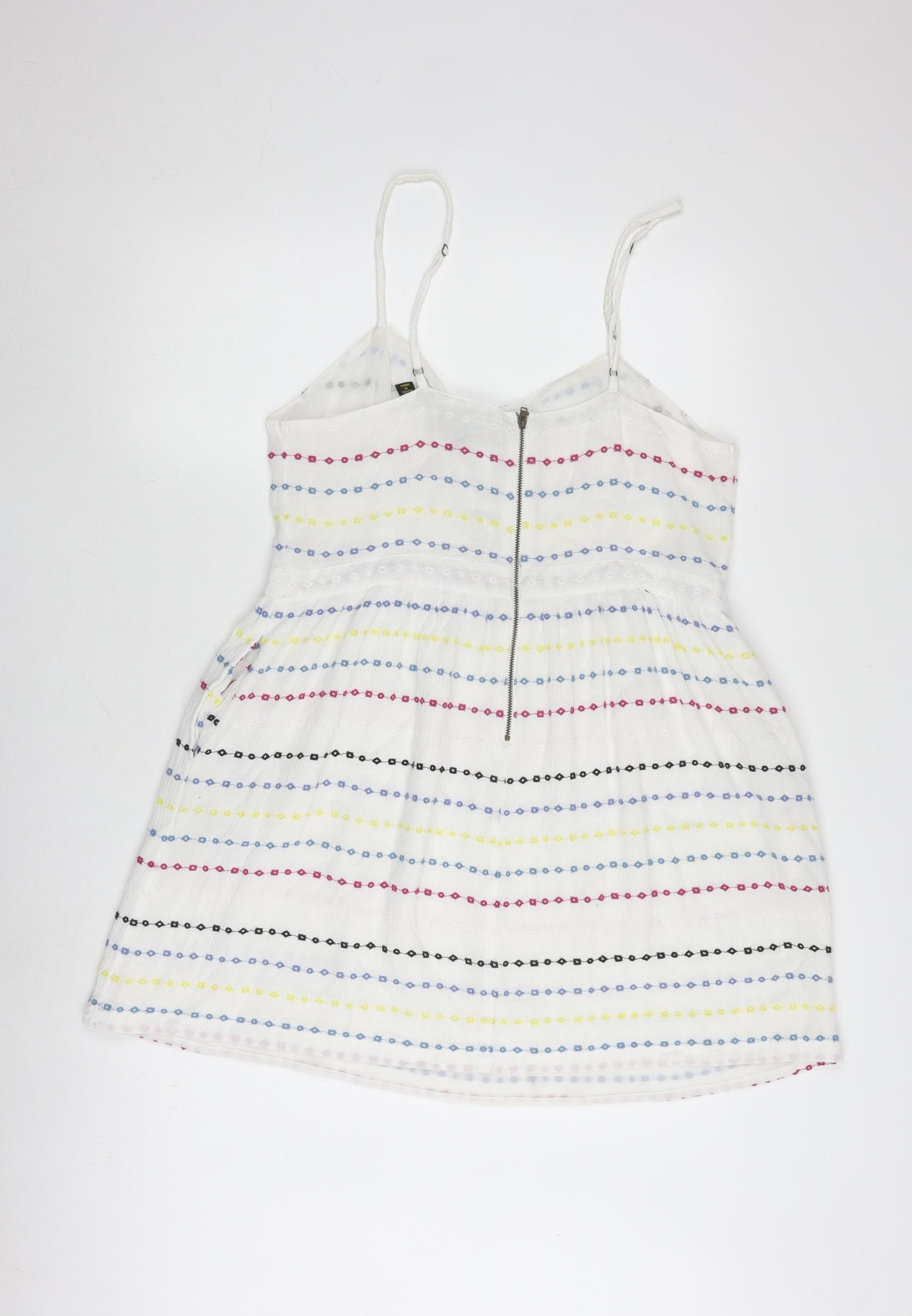 Superdry Women's Multicoloured Slip Dress Size 16