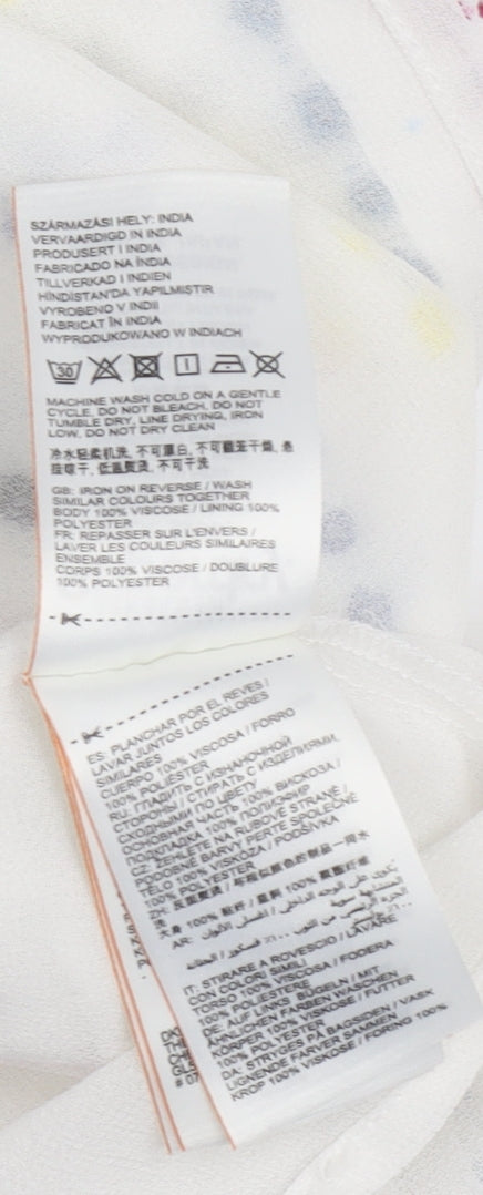 Superdry Women's Multicoloured Slip Dress Size 16