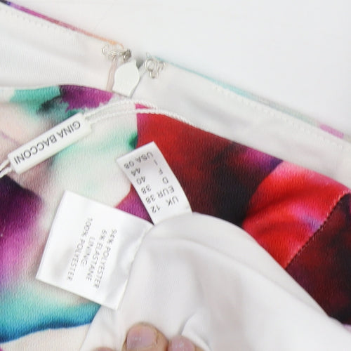 Gina Bacconi Women's Multicoloured Floral Bodycon Dress