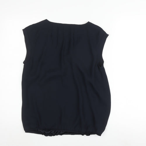 Mint Velvet Women's Black Sleeveless Blouse Size 10