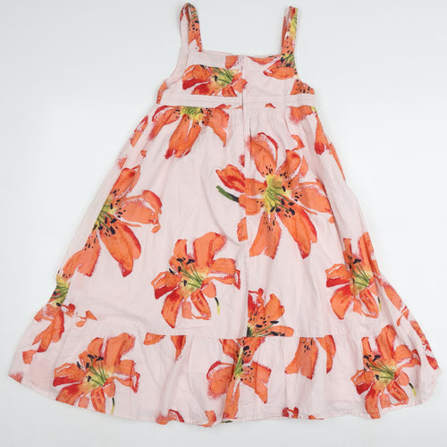Gap Women's Multicoloured Floral A-Line Dress, Size 8