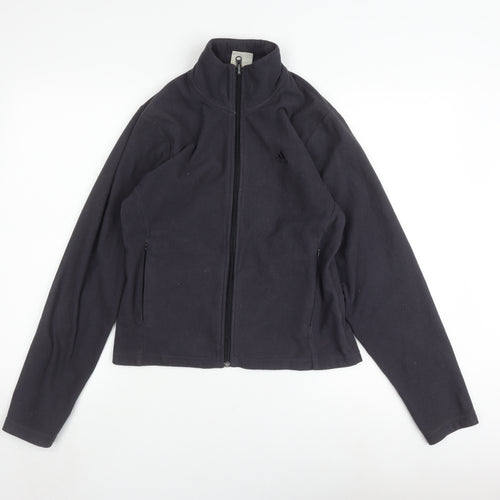 Adidas Women's Black Fleece Full Zip Sweatshirt M