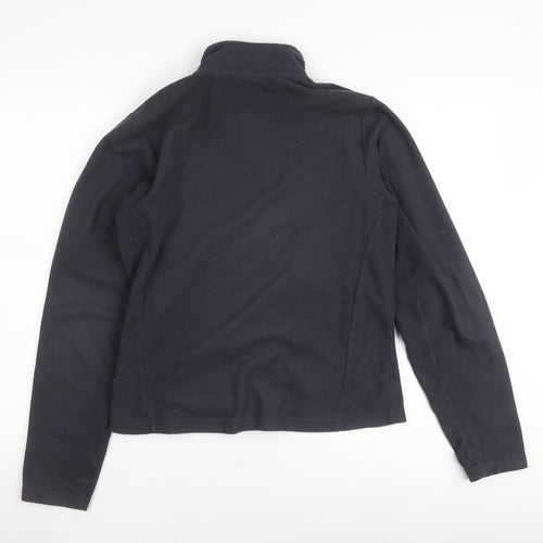 Adidas Women's Black Fleece Full Zip Sweatshirt M