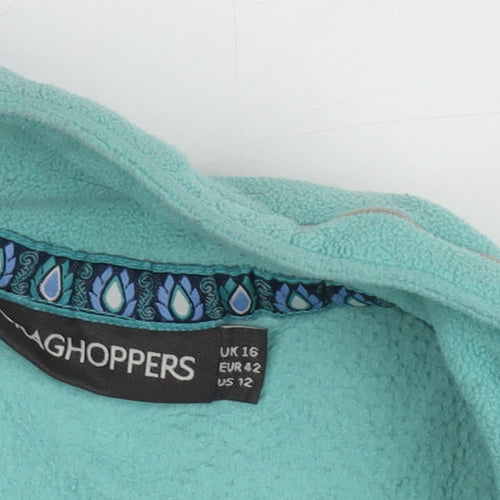 Craghoppers Women's Green Fleece Pullover Sweatshirt, Size 16