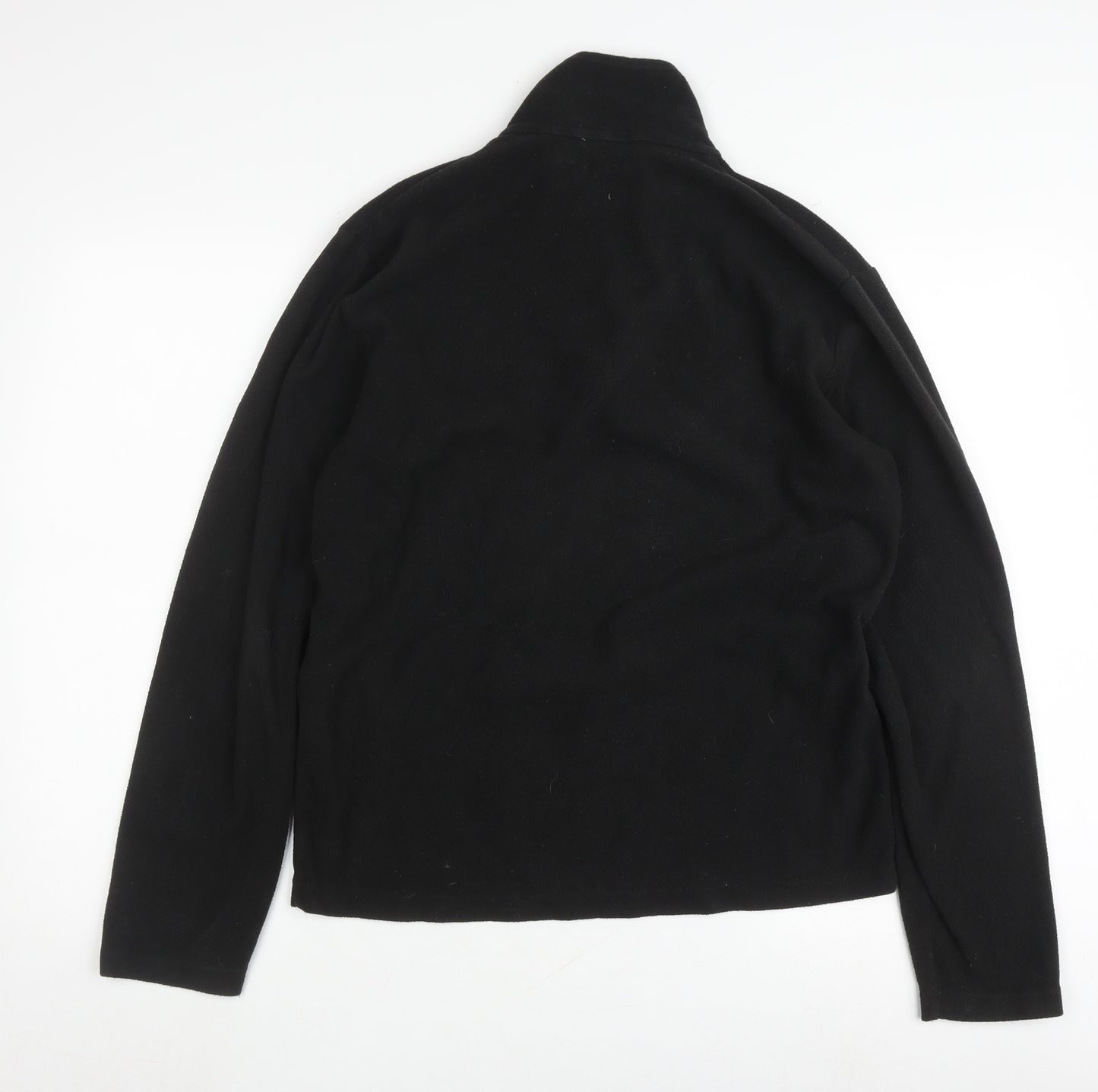 Regatta Men's Black Fleece 1/4 Zip Sweatshirt S