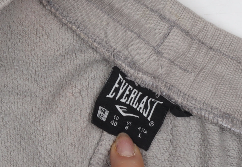 Everlast Women's Grey Joggers, Size 12, Elastic Waist