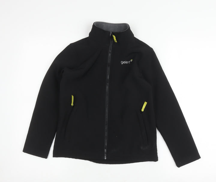 Gelert Boys Black Soft Shell Jacket 9-10 Years