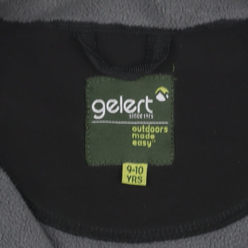 Gelert Boys Black Soft Shell Jacket 9-10 Years