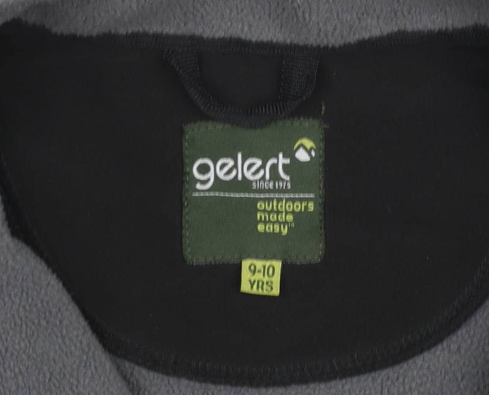 Gelert Boys Black Soft Shell Jacket 9-10 Years