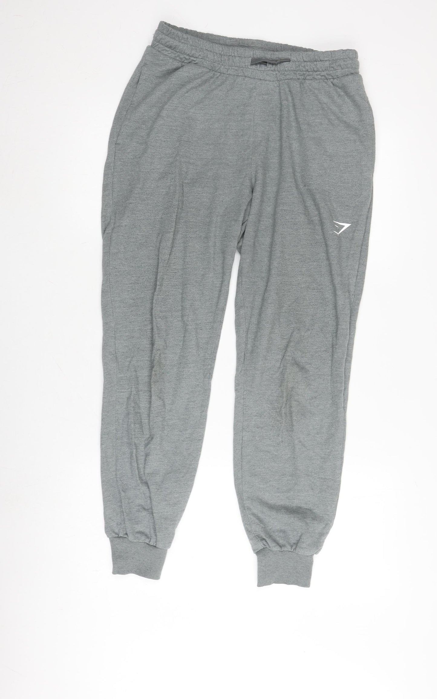 Gymshark Men's Grey Jogger Trousers - Size S