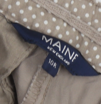 Maine New England Women's Beige Chino Trousers Size 10