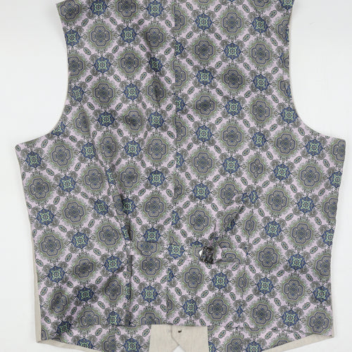 Joe Browns Men's Beige Linen Waistcoat 44 New