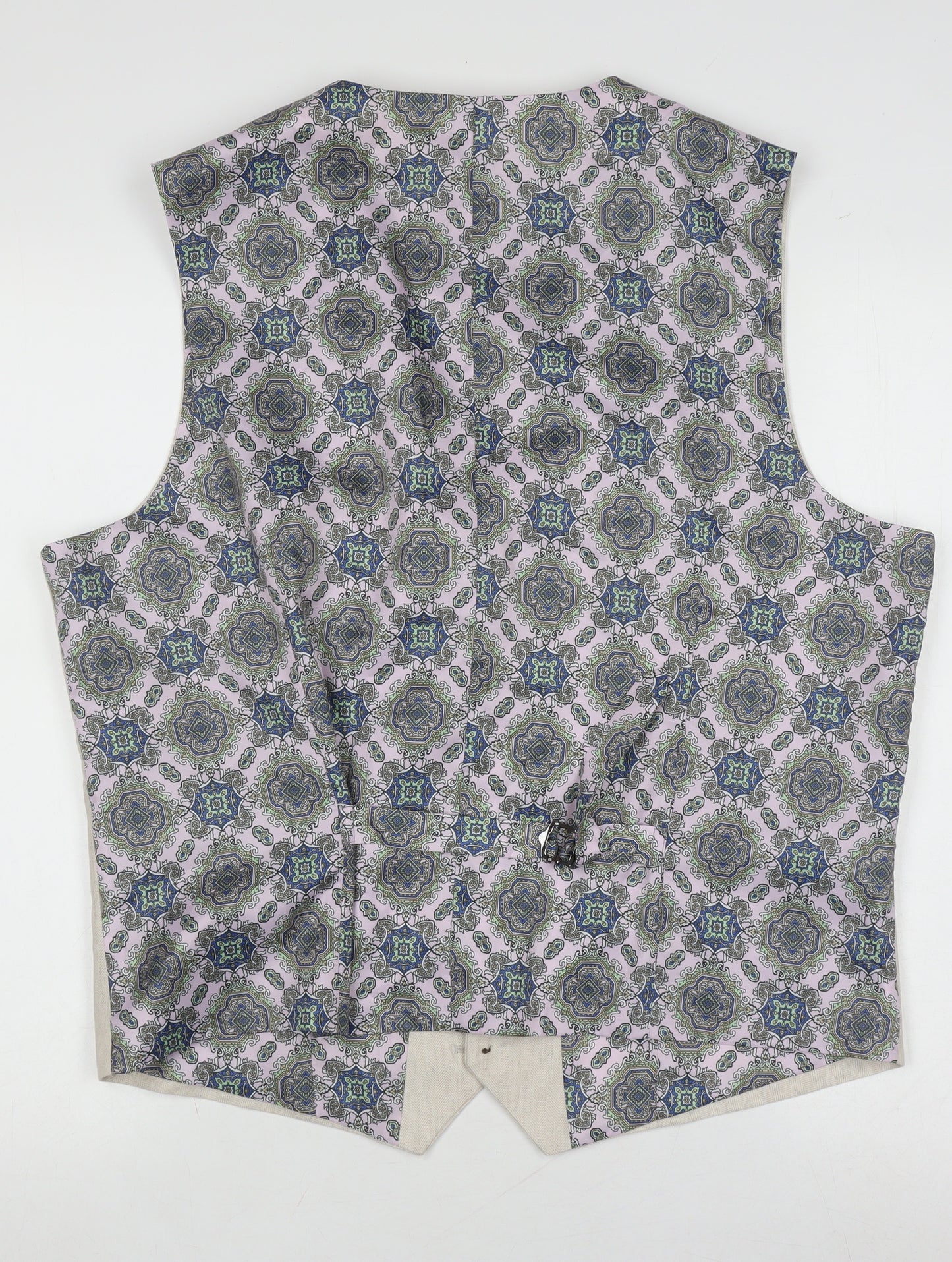 Joe Browns Men's Beige Linen Waistcoat 44 New