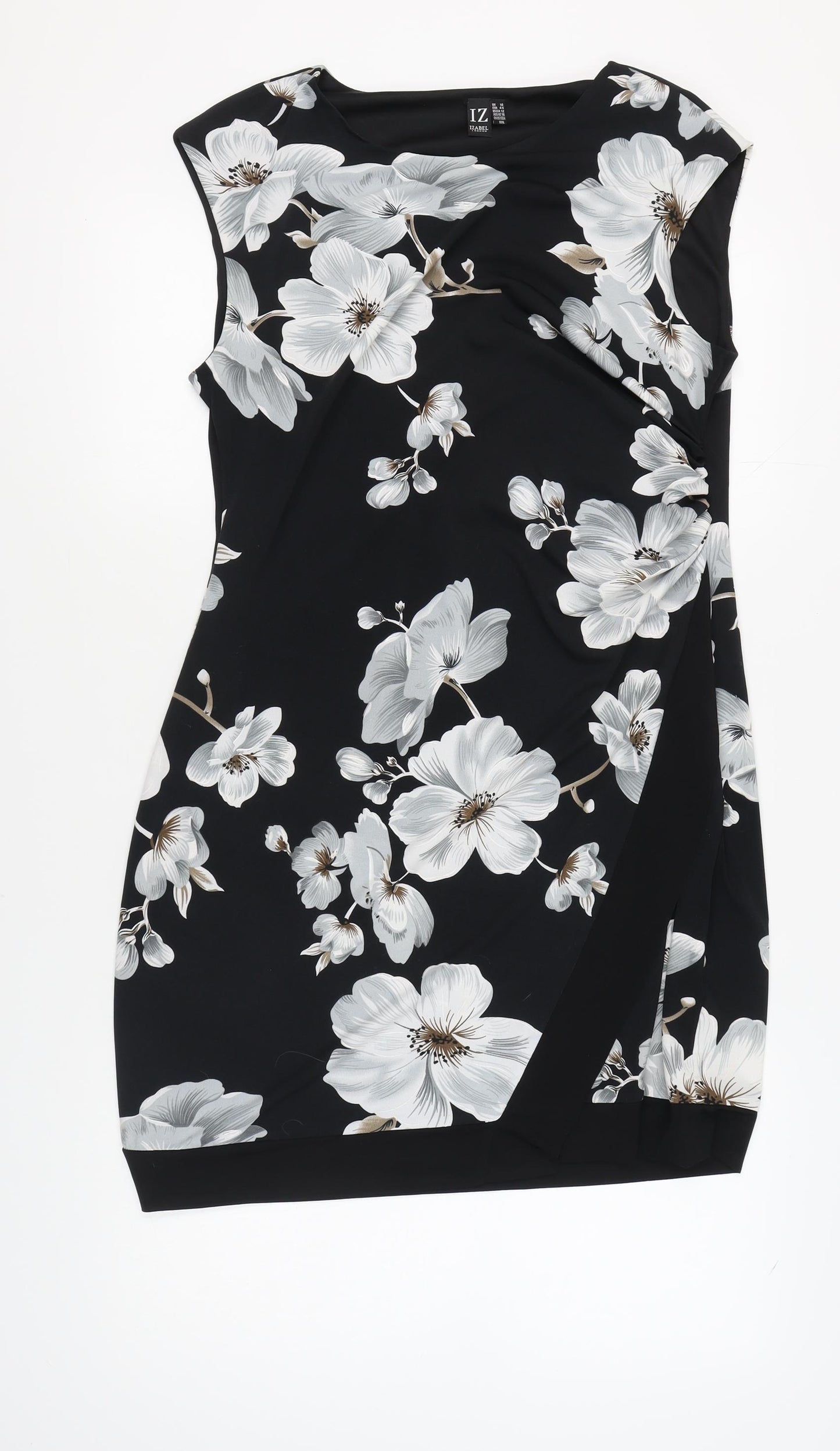 Izabel London Women's Floral Dress Multicoloured Size 16