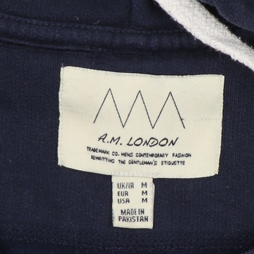 A.M. London Unisex Multicoloured Hoodie M