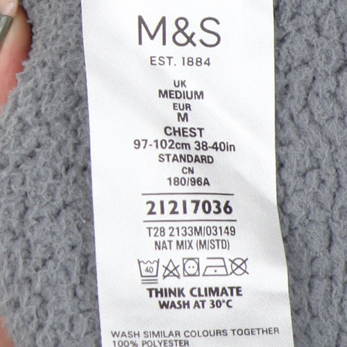 Marks and Spencer Men's Grey Medium Jacket 38-39"
