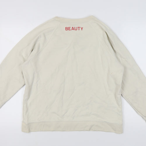 J.Crew Women’s Ivory Sweatshirt XL - Casual