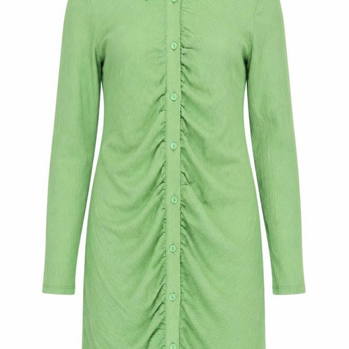 Monki Green Shirt Dress for Women, Size 12