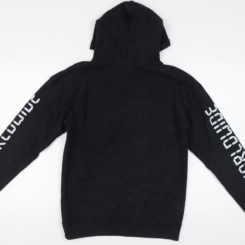 PrettyLittleThing Women's Black XS Graphic Hoodie