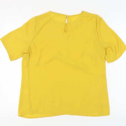 Pebble Bay Women’s Yellow Blouse, Size 12