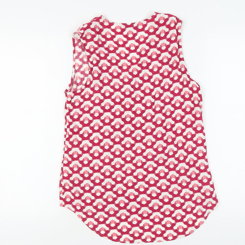 Next Women's Multicoloured Geometric Wrap Blouse