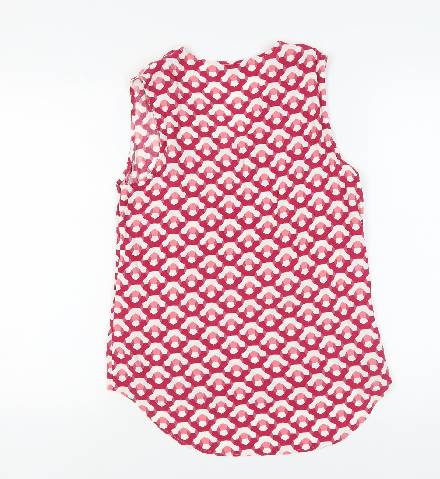 Next Women's Multicoloured Geometric Wrap Blouse