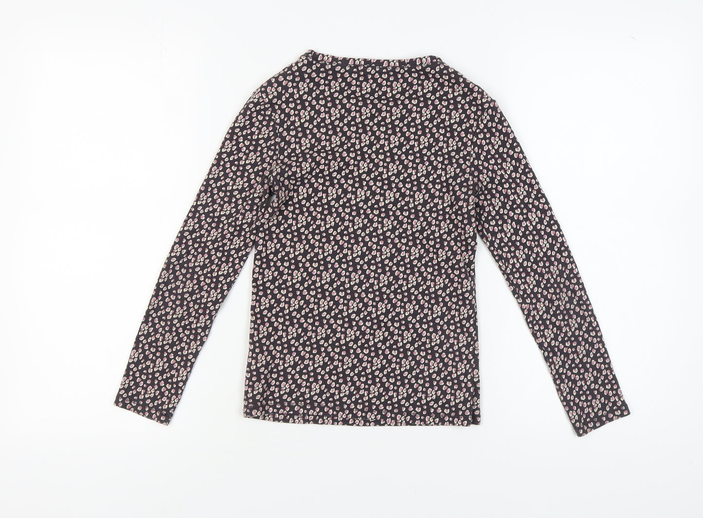 Next Girls Multicoloured Floral Long Sleeve Top, Size 11 Years