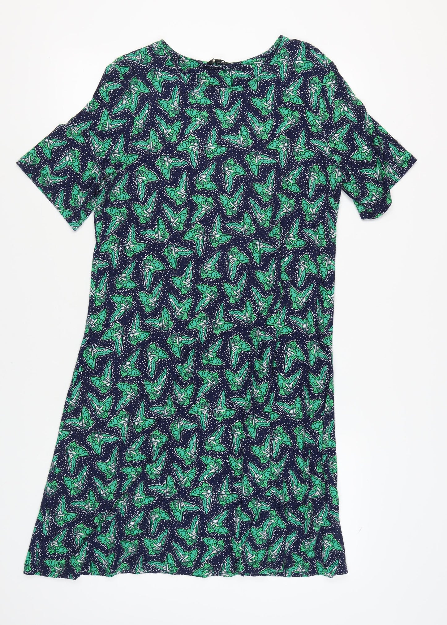 Next Women's Multicoloured Shift Dress Size 18