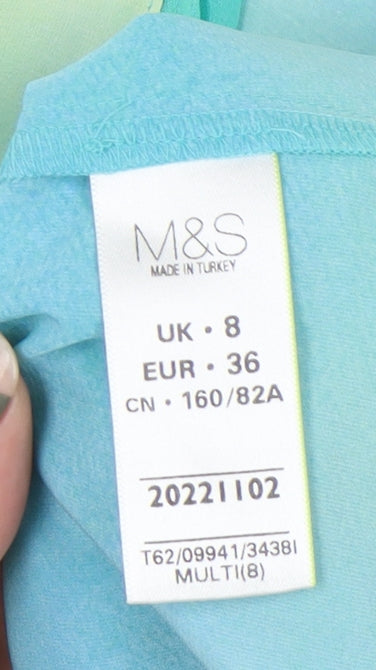 Marks and Spencer Womens Multicoloured Polyester Tank