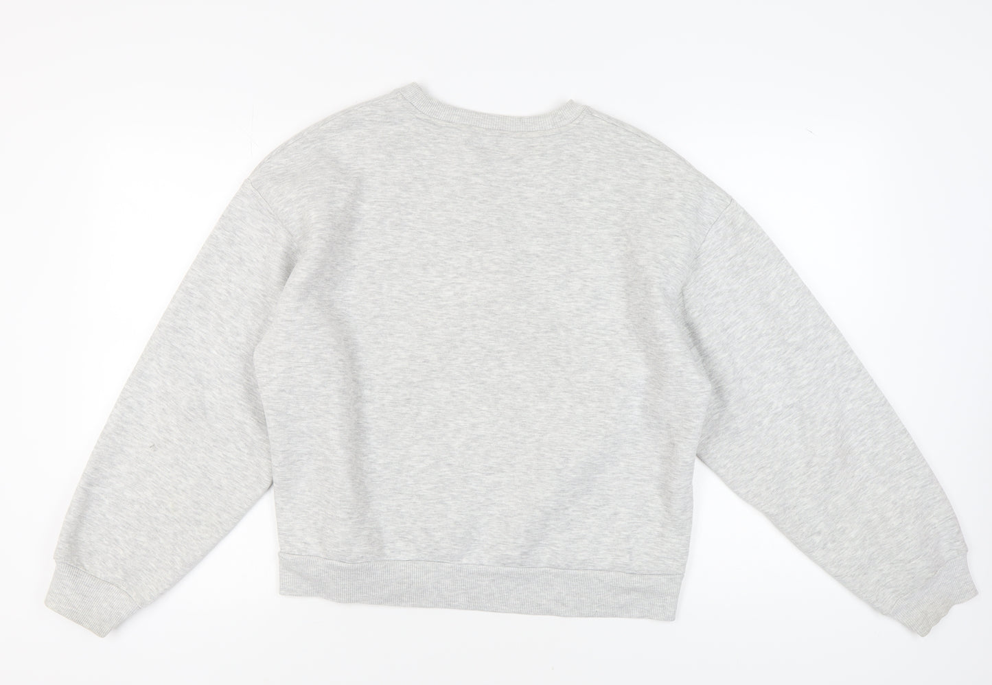 ASOS Design Women's Grey Pullover Sweatshirt Size 8