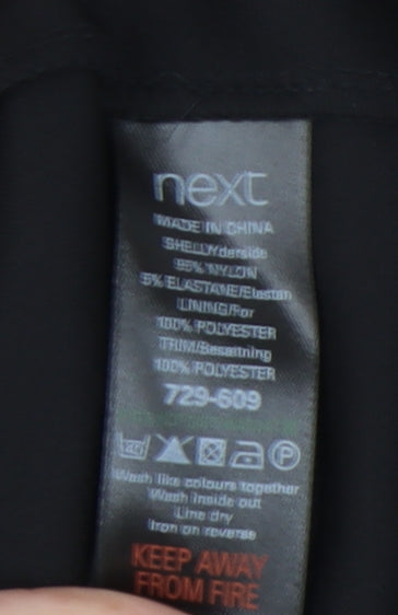 Next Women's Black A-Line Dress, Size 12, Knee Length