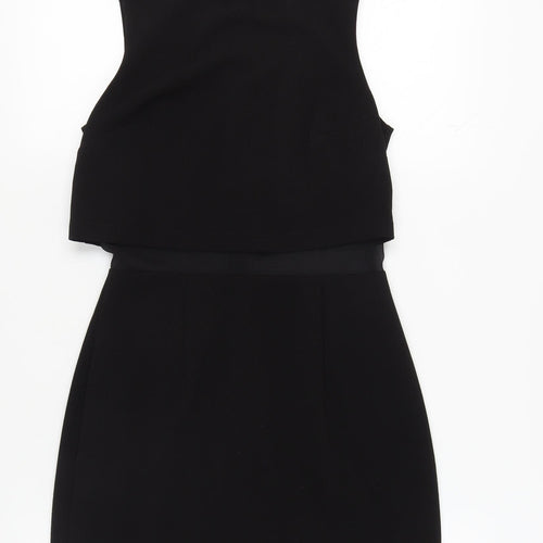 Asos Women's Black Sheath Dress, Size 10, Party Perfect