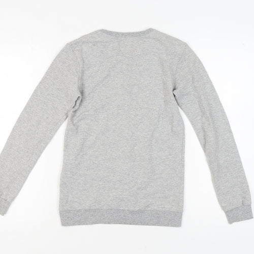 River Island Girls Grey Graphic Print Sweatshirt 11-12 Years