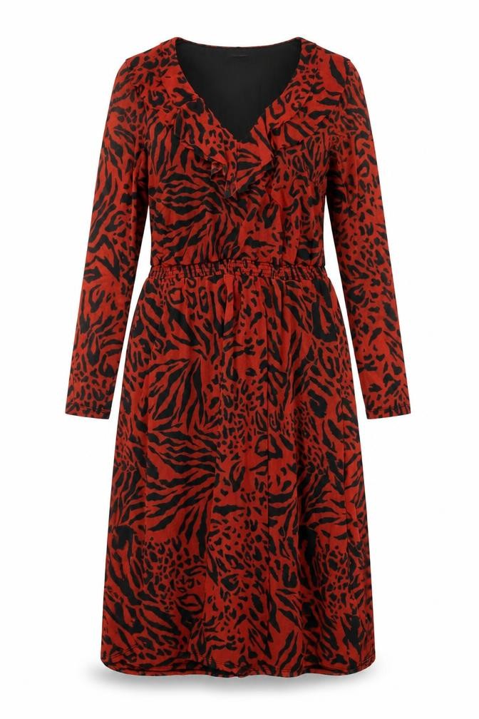 Front view of Roman Women's Multicoloured Wrap Dress -, size 14