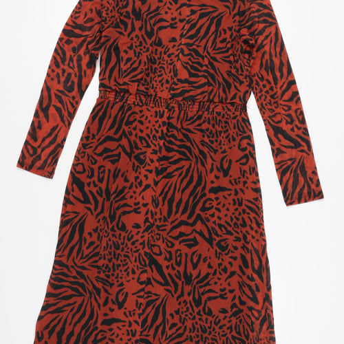 Roman Women's Multicoloured Wrap Dress - Size 14