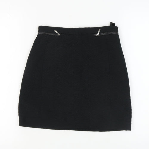 H&M Women's Black Pencil Skirt, Size 8, Workwear Style