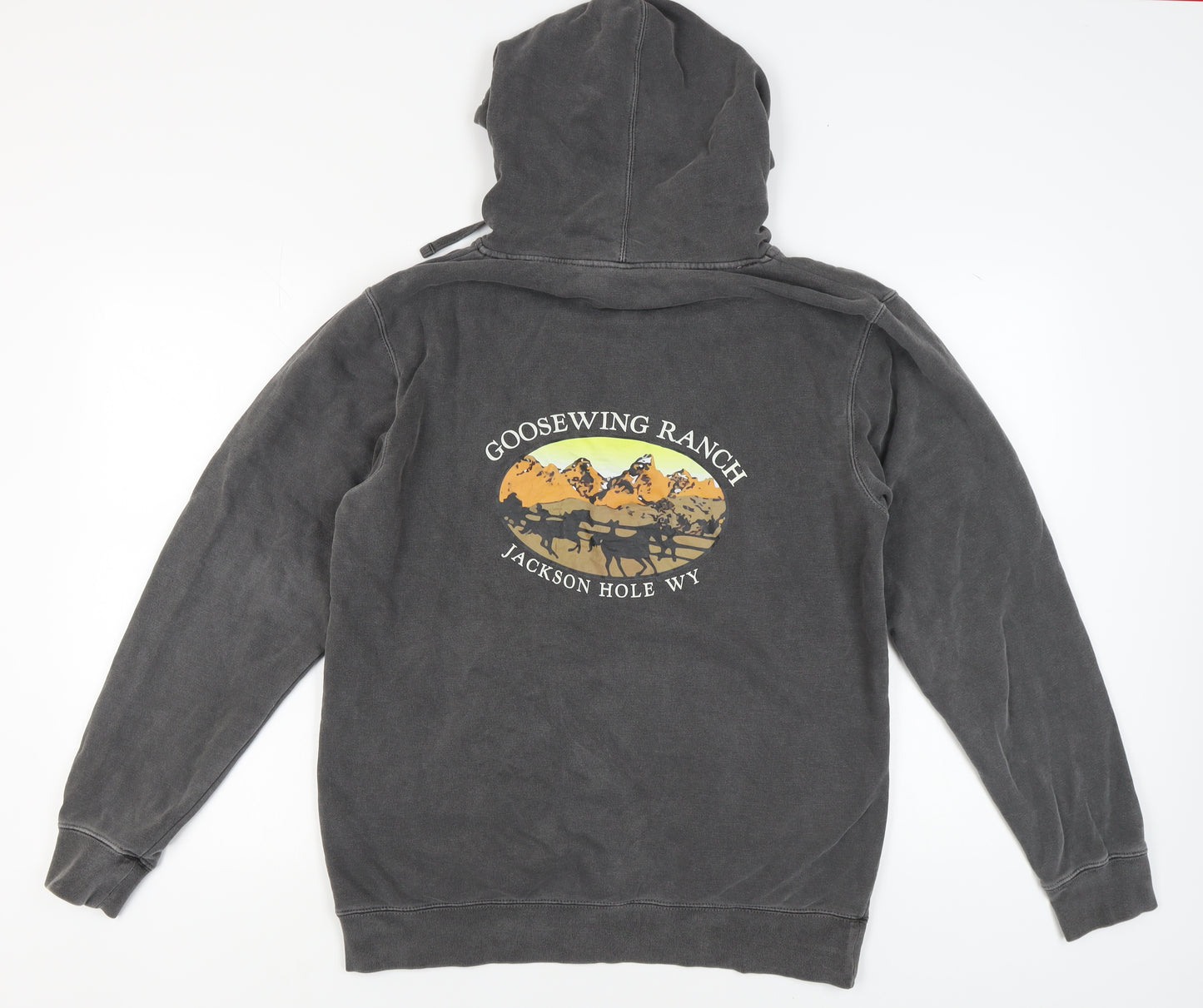 Independent Men’s Grey Pullover Hoodie M Outdoor