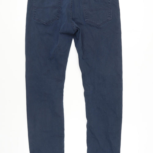 Marks and Spencer Men's Blue Tapered Jeans 34