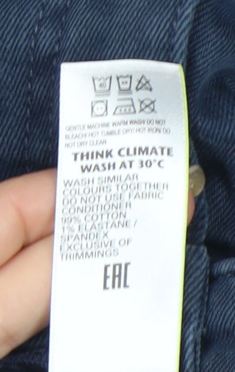 Marks and Spencer Men's Blue Tapered Jeans 34