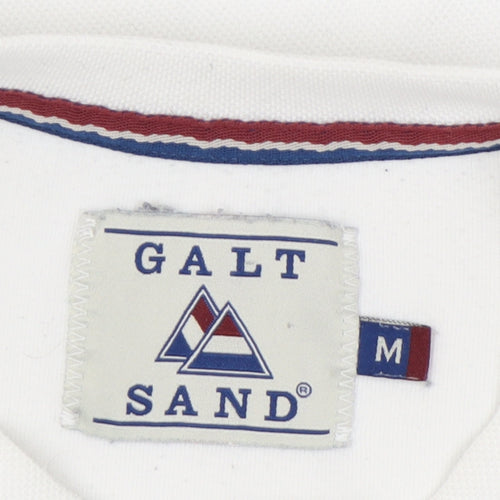 Galt Sand Men's White Crew Neck Tee M