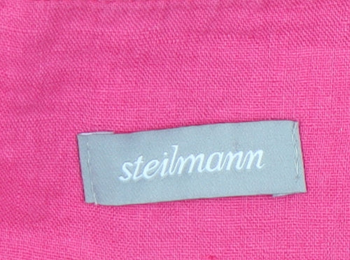 Steilmann Women's Pink Linen Skirt Size 10