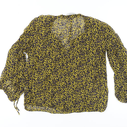 Summum Woman Animal Print Blouse for Women, Size 12