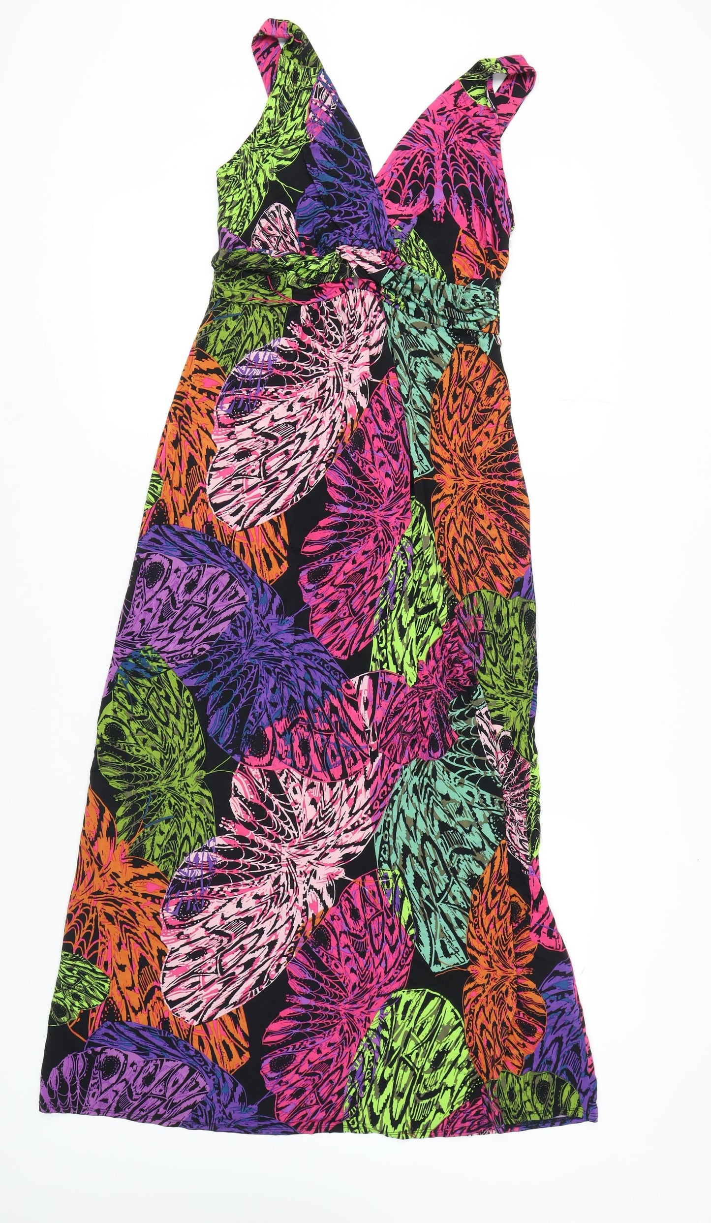 Wallis Women’s Multicoloured Size 12 Butterfly Dress