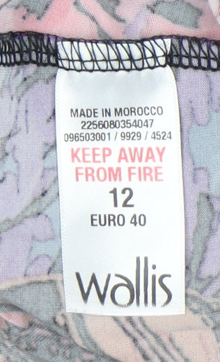 Wallis Women’s Multicoloured Size 12 Butterfly Dress