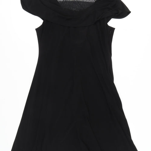 Patra Women's Black Size 12 Sleeveless Jersey Dress